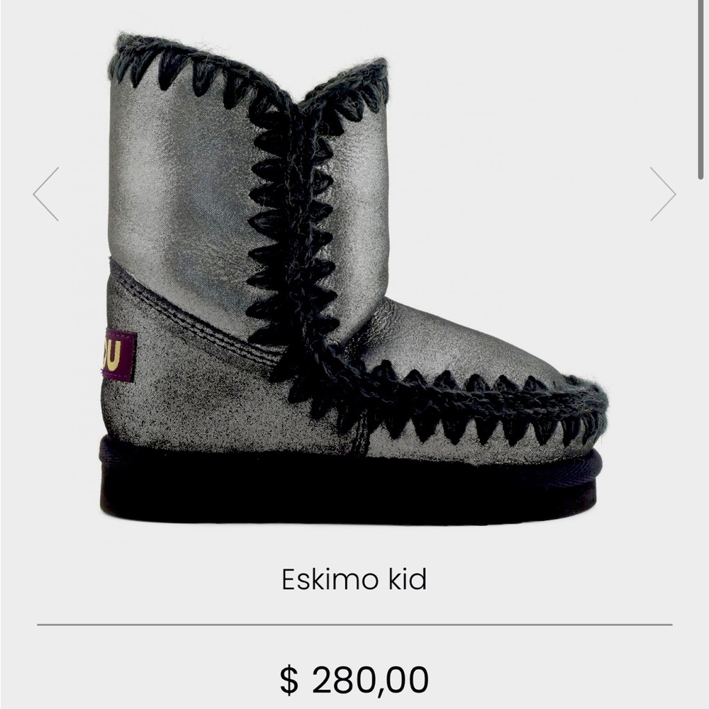 MOU kids Eskimo boot, size 13.